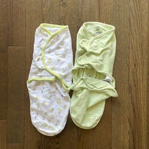 Swaddles Summer infant size small 2 swaddles guc